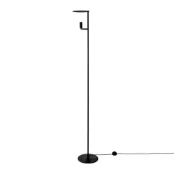 LED-gulvlampe Kelly Spot justerbar sort/guld