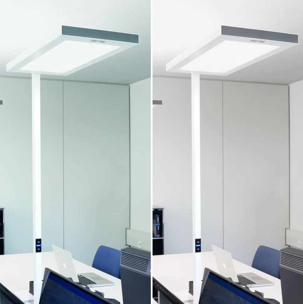 LED-gulvlampe Lavigo Core DPS 12500/840/R/G1, hvid, sensor