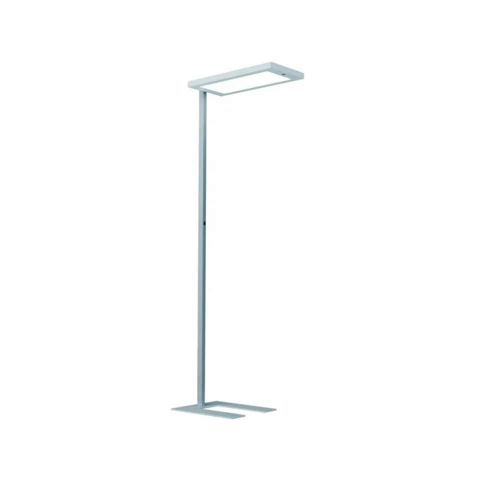 LED-gulvlampe Lavigo Core DPS 12500/840/R/G1, sølv, sensor