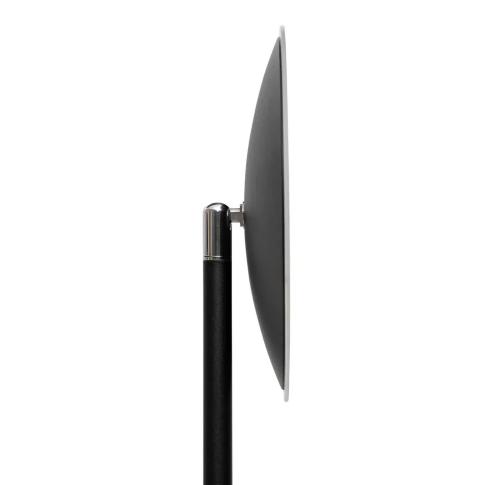 LED-gulvlampe MAULsphere, sort, dæmpbar, højde 183 cm