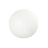 LED-gulvlampe Oh!, Ø 38 cm, E27, polykarbonat, hvid