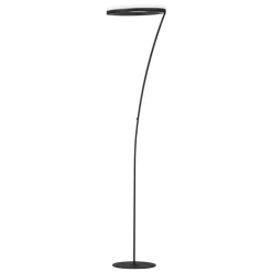 LED-gulvlampe Sirko, sandfarvet, højde 177 cm, metal, CCT