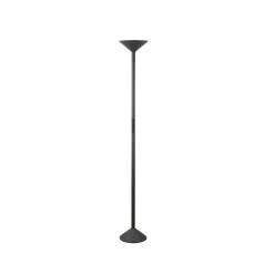 LED-gulvlampe Tratto, antracit, metal, CCT, dæmpbar