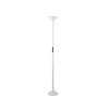 LED-gulvlampe Tratto, hvid, metal, CCT, dæmpbar