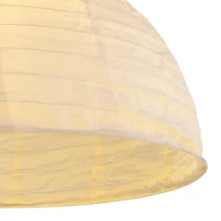 LED-hængelampe 33982, hvid, hør, plast