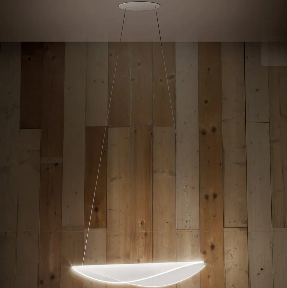 LED-hængelampe Diphy, 76 cm, DALI-dæmpbar