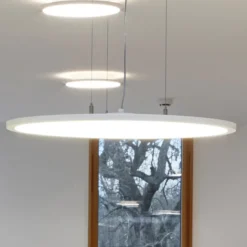LED-hængelampe FL Round 777 PL OP on/off 44W 830