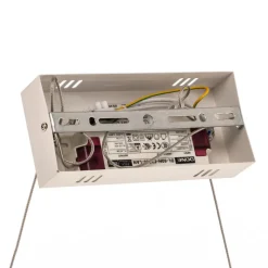 LED-hængelampe Loca, plast, hvid, 56 W, længde 70 cm