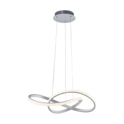 LED-hængelampe Maria, dæmpbar, aluminium