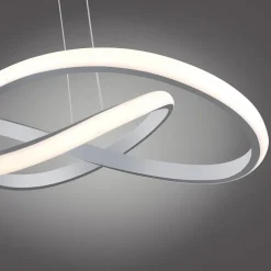 LED-hængelampe Maria, dæmpbar, aluminium
