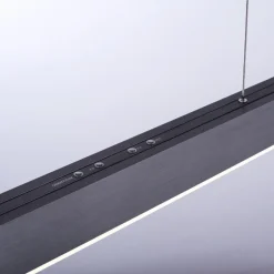 LED-hængelampe PURE Moto, platin, dæmpbar, CCT