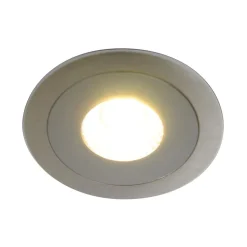 LED-indbygget møbelspot AR 68 4W stål 4.000K