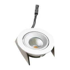 LED-indbygningslampe SR 68 43° Dim-to-Warm, hvid