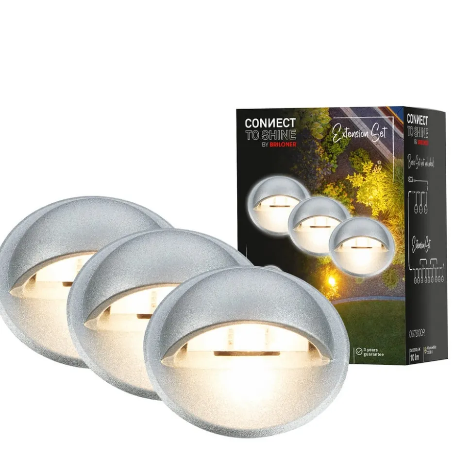 LED-indbygningsspot 3923034, IP65, 12 V, 3-punkts forlængelse Ø 3,5 cm