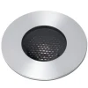 LED-indbygningsspot Grund, nikkel, Ø 9 cm, aluminium/stål