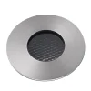 LED-indbygningsspot Grund, nikkel, Ø 8 cm, aluminium/stål