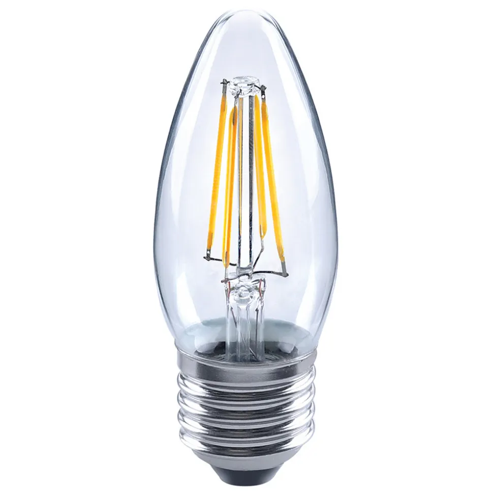 LED-kertepære E27 4,5 W 827 filament, klar