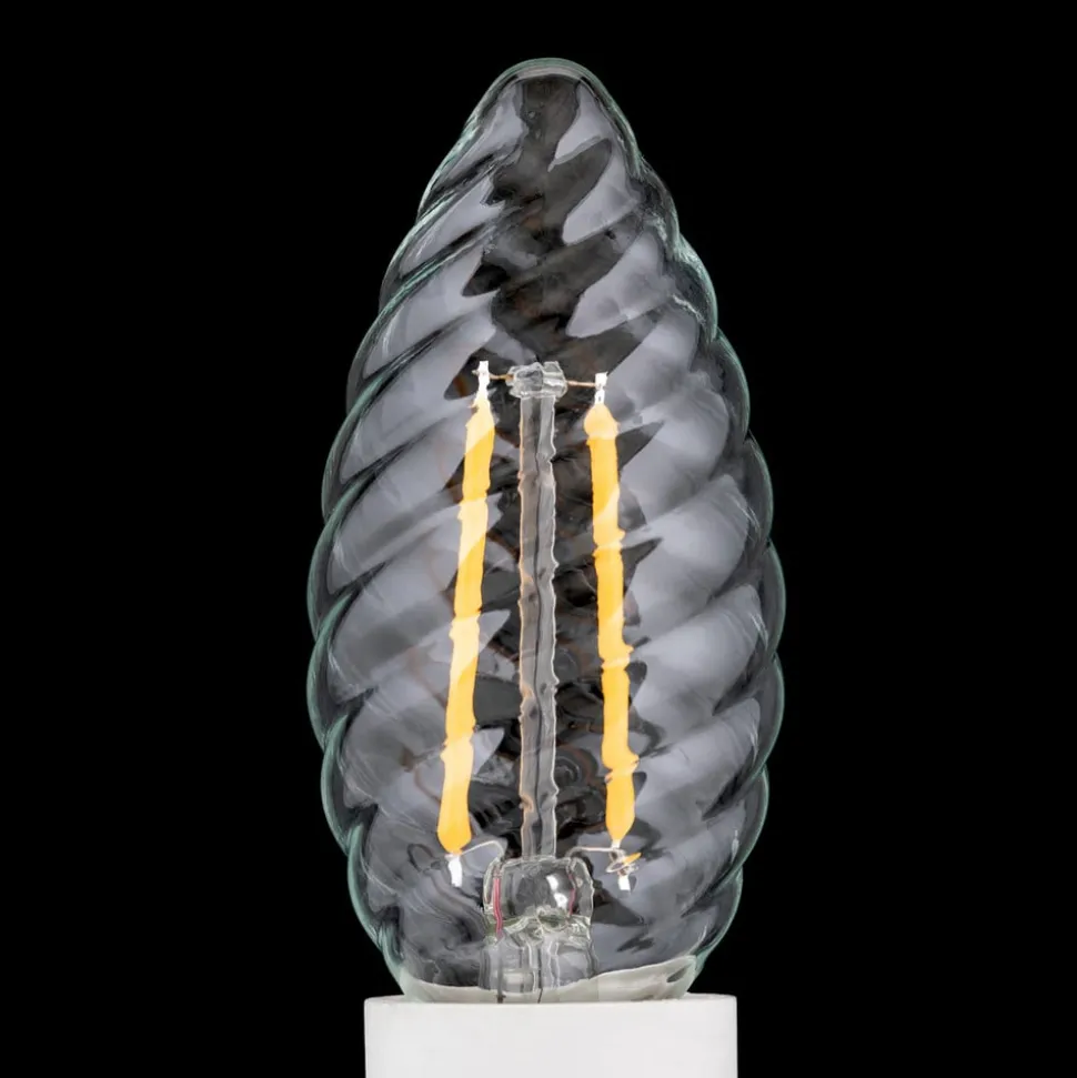 LED-kertepære E14 3 W 2.700 K Filament drejet