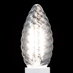 LED-kertepære E14 3 W 2.700 K Filament drejet