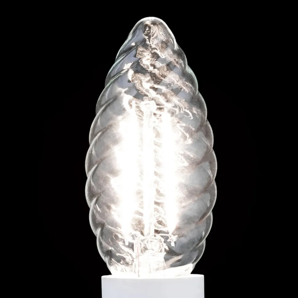 LED-kertepære E14 3 W 2.700 K Filament drejet