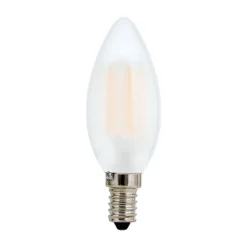 LED-kertepære E14 4,5 W 827 mat indvendigt dæmpes