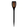 LED-lampe med jordspyd 33077 Lommelygte, sort, plast