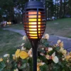 LED-lampe med jordspyd FANILO, sort, 45 cm, 5 stk. IP44