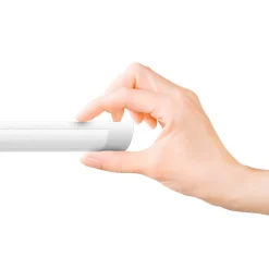 LED-loftlampe Batten, længde 60 cm, aluminium, hvid, 4.000 K