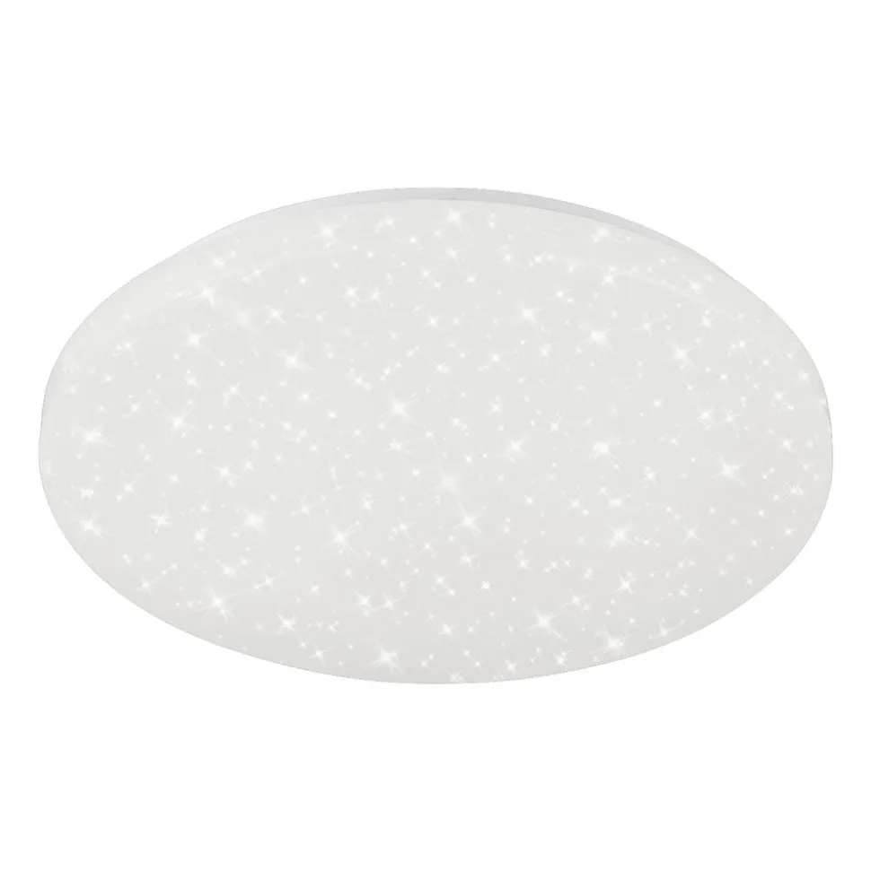 LED-loftlampe Brili Splash, IP44, hvid, 4.000K