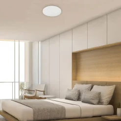 LED-loftlampe Brili Splash, IP44, hvid, 4.000K
