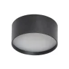 LED-loftlampe CMD 9092, Ø 12 cm, antracit, IP44, metal