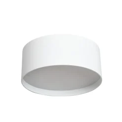 LED-loftlampe CMD 9093, Ø 12 cm, hvid, IP44, metal