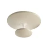LED-loftlampe Conrad, sandfarvet, Ø 50 cm, metal, dæmpbar