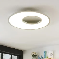 LED-loftlampe Durun, dæmpbar, CCT, rund, 60 cm