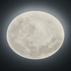 LED-loftlampe Lunar med fjernbetjening 40cm