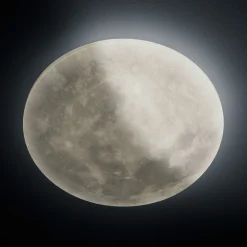 LED-loftlampe Lunar med fjernbetjening 40cm