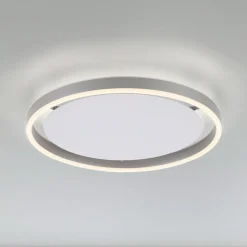 LED-loftlampe Ritus, Ø 39,3 cm, aluminium