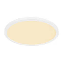 LED-loftlampe Sapana, hvid, Ø 42 cm, plast, IP44