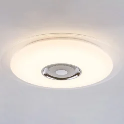 LED-loftlampe Tune RGB med højttaler Ø 60