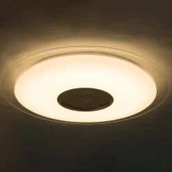 LED-loftlampe Tune RGB med højttaler Ø 60