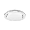LED-loftslampe Atria, Ø 38 cm, hvid, plast, CCT