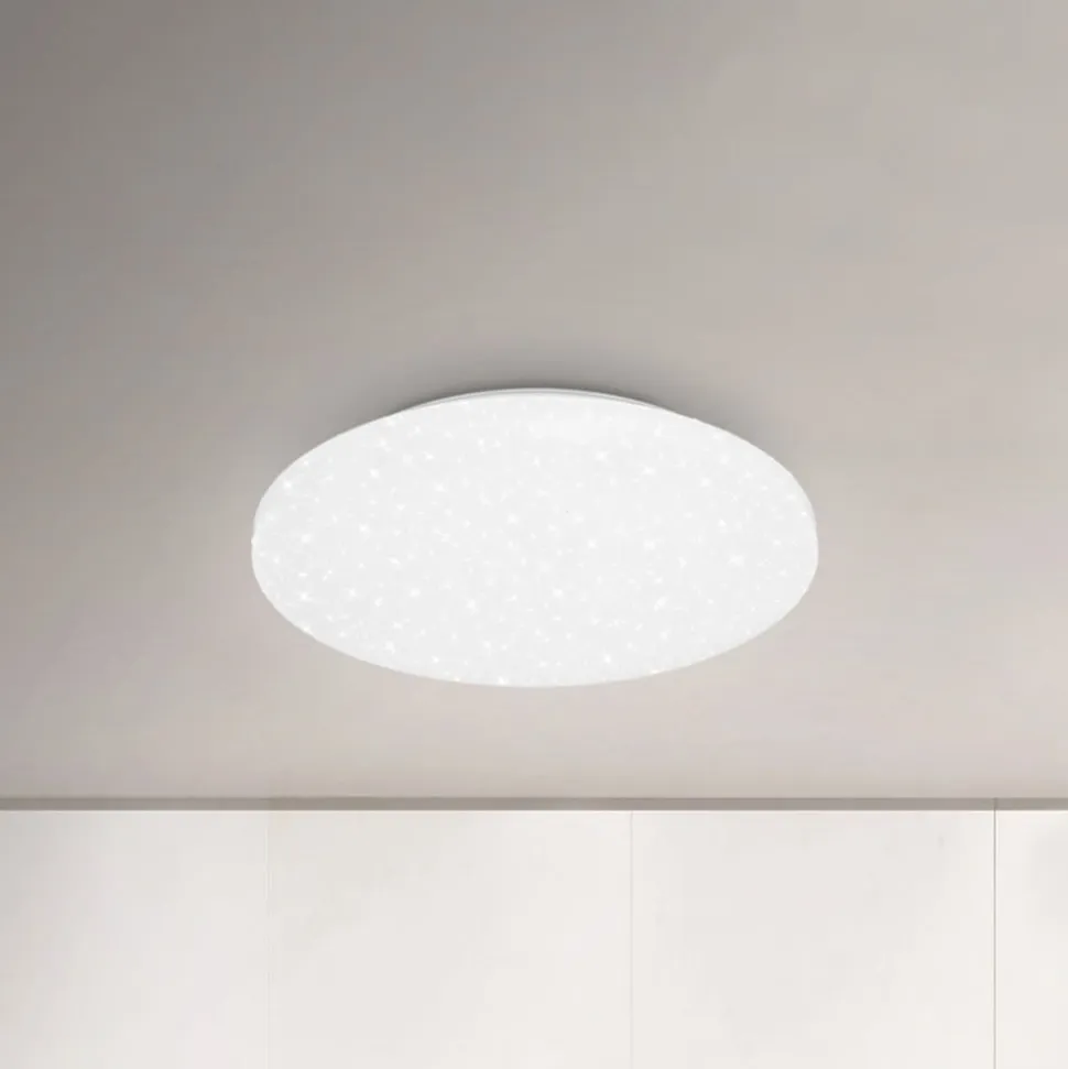 LED-loftslampe Case IP44 starry sky 840 Ø 34cm