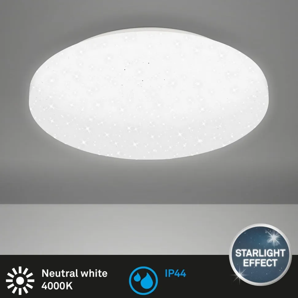 LED-loftslampe Case IP44 starry sky 840 Ø 28cm