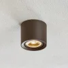 LED-loftslampe Fedler dæmpet til varm, sort