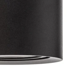 LED-loftslampe Fedler dæmpet til varm, sort