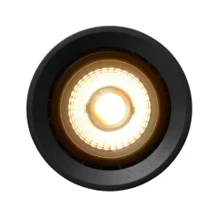 LED-loftslampe Fedler dæmpet til varm, sort