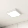 LED-loftslampe Fueva 5 IP44 3000K hvid 21x21cm