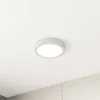 LED-loftslampe Fueva 5 IP44 3000K hvid Ø16cm