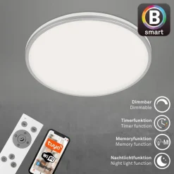 LED-loftslampe Ivy S, dæmpbar, CCT, Ø 49 cm