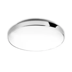 LED-loftslampe Malbona, kromramme, Ø 28,5 cm
